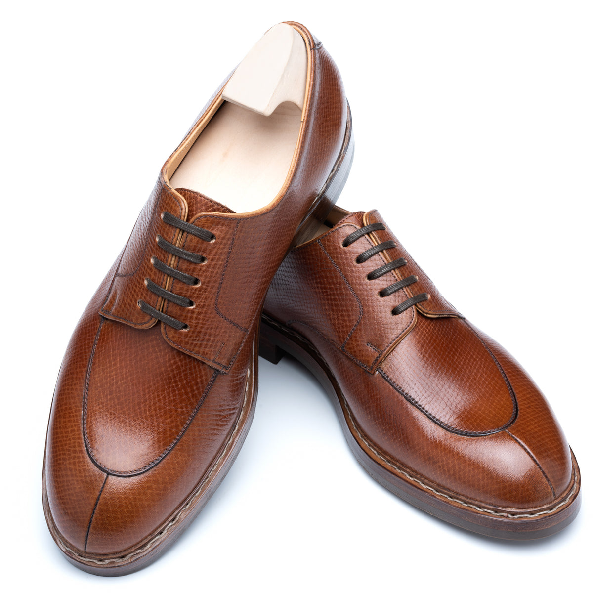 Split Toe Derby - Grain Leather